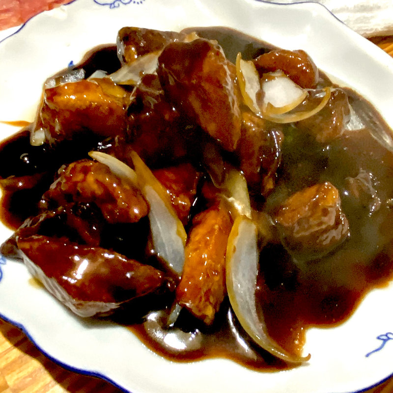 黒酢豚(味道屋 )