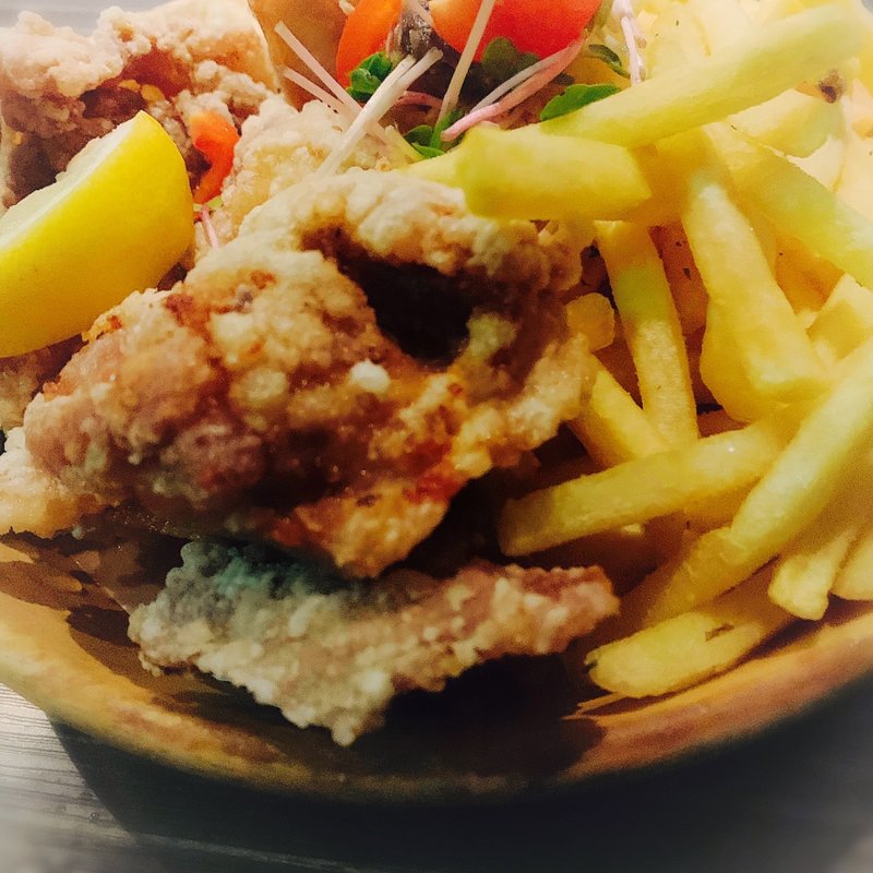 からあげ(9品コース)(肉バル MEAT BOY N.Y 梅田大阪駅前店)