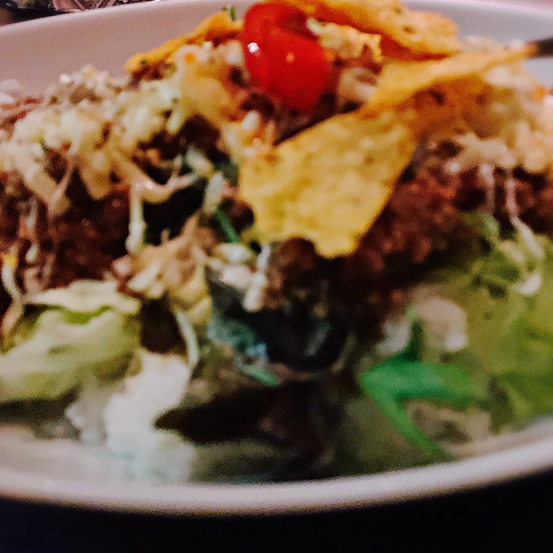 肉バルタコライス(9品コース)(肉バル MEAT BOY N.Y 梅田大阪駅前店)