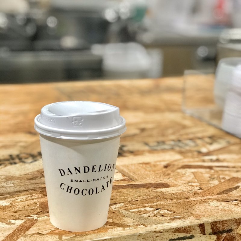 ホットチョコレート(ダンデライオンチョコレート京都東山一念坂店)