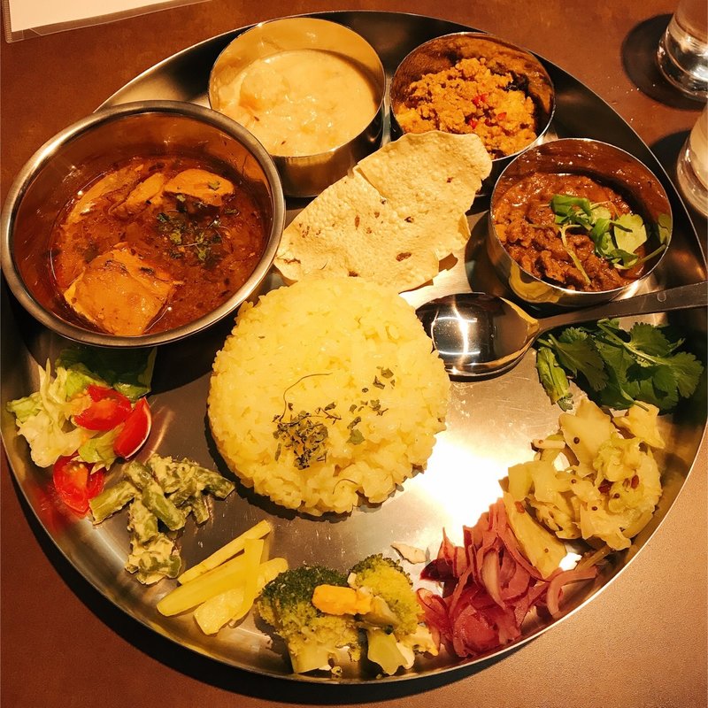 日曜日のカレーセット(サヤカリ)