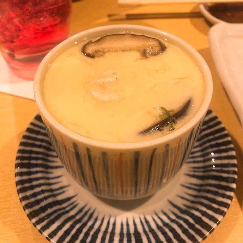 白子茶碗蒸し(小料理屋 うり坊)