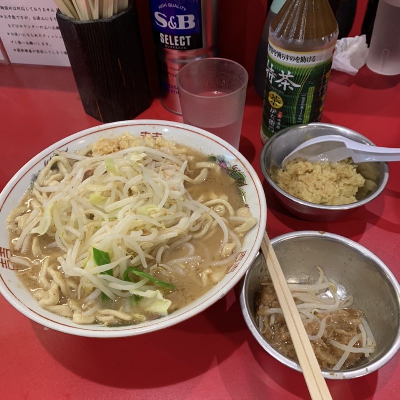 ラーメン小　生姜（ニンニク、アブラ）(ラーメン英二 )