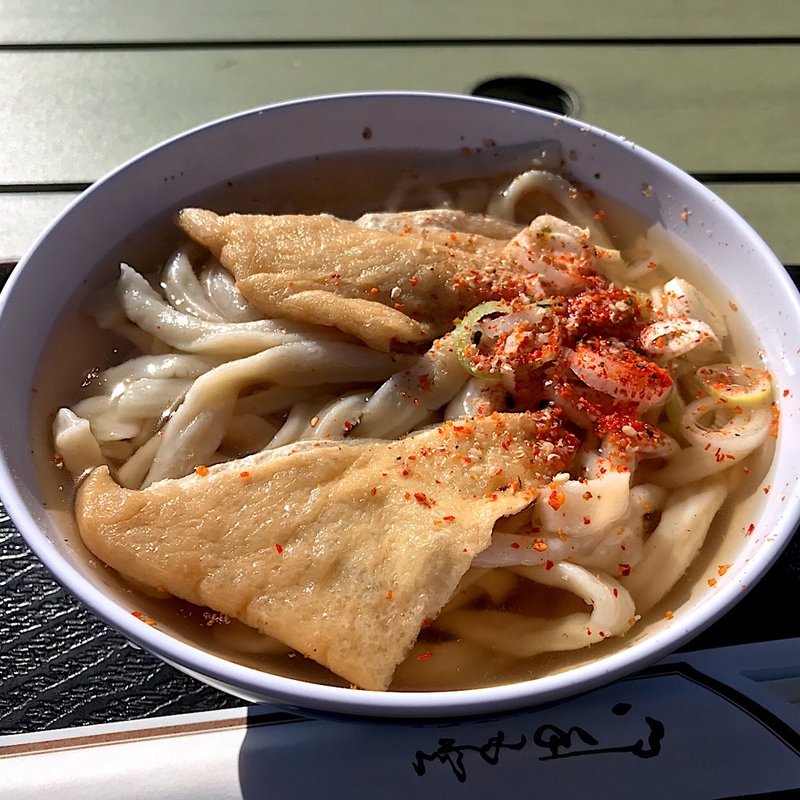 きつねうどん(かるかや　西武池袋店)