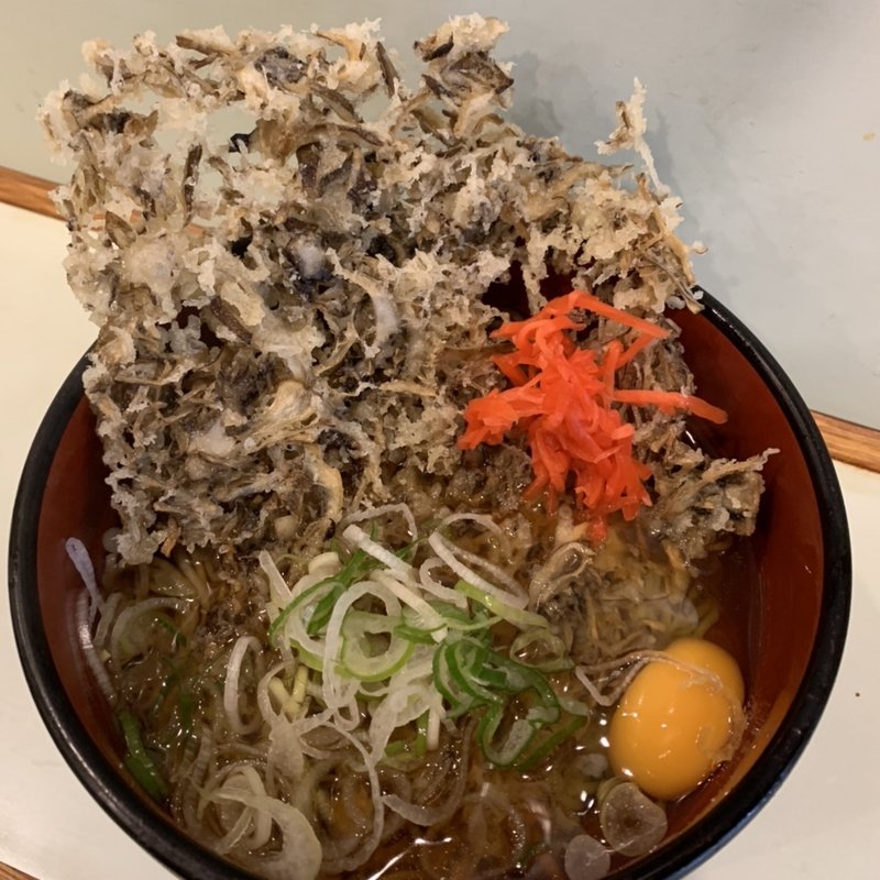 舞茸天玉そば(おとくね)