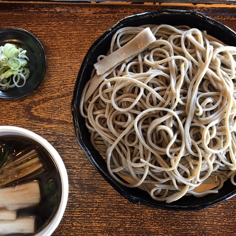 鴨せいろそば(手打ちそば 中むら)