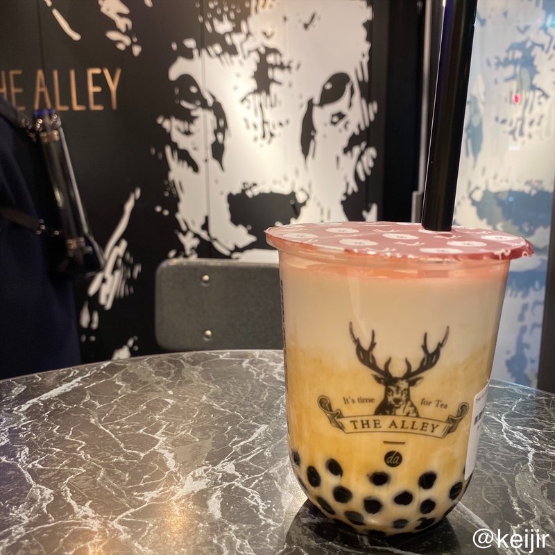 黒糖タピオカラテ(The Alley )