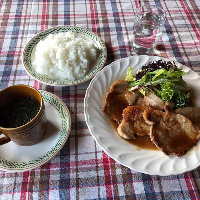 ポークジンジャー又はカツレツ(ポンヌフ )