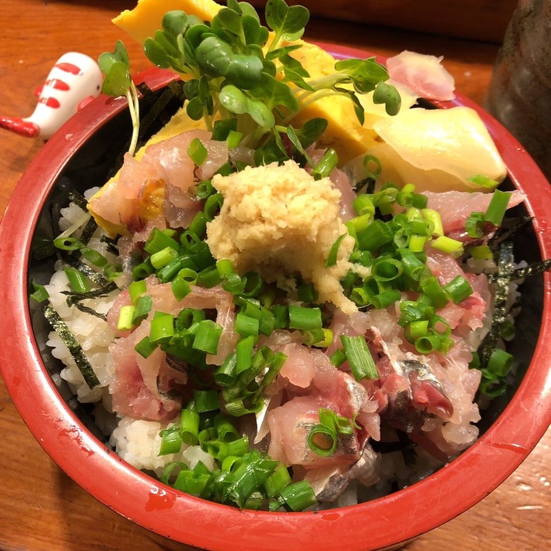 鯵丼(かわしま寿司 )