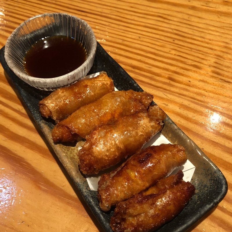 鶏皮餃子(割鮮　うを亀本店)