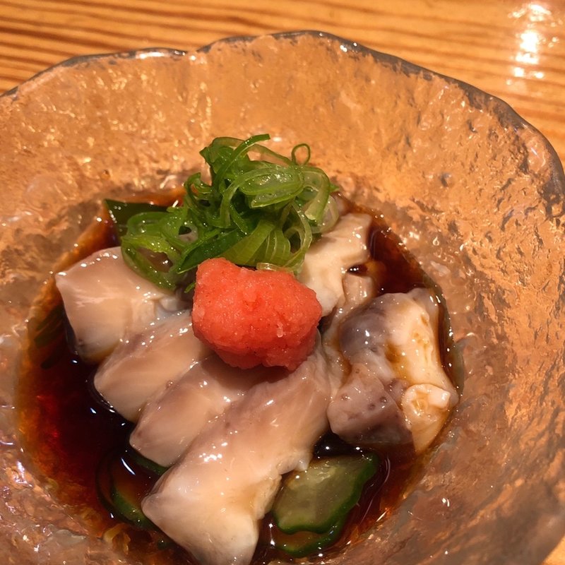 赤ナマコ(割鮮　うを亀本店)