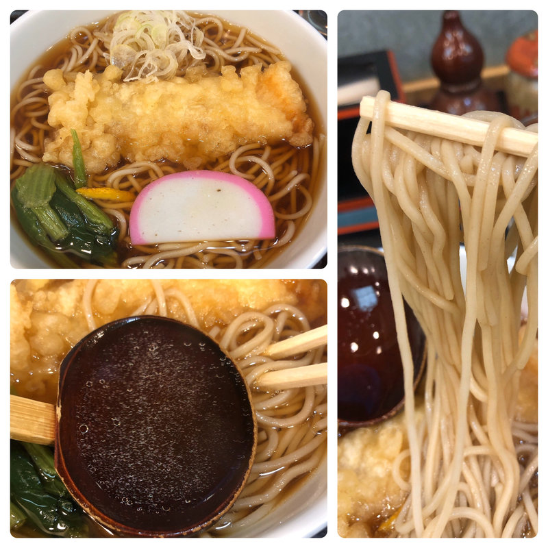 いか天そば(小諸そば 新宿南口店)