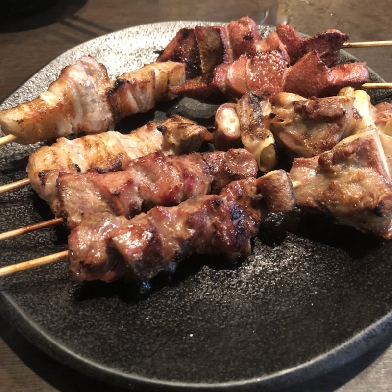 レバー カシラ ナンコツ バラ(みつぼ 高田馬場駅前店)