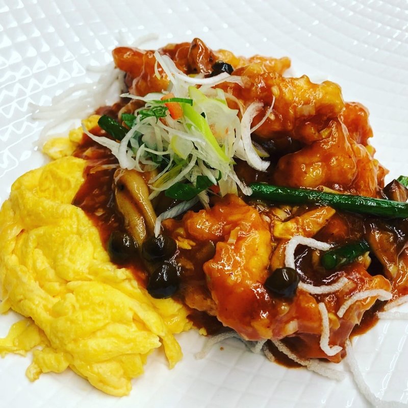 大海老の特製チリソース   (中華居酒屋 AJITO)