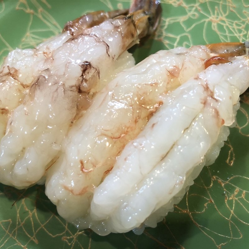 ガス海老(近江町市場寿し)