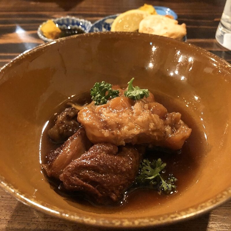 牛すじ煮込み(日本ワインとおでんフジヤマ)