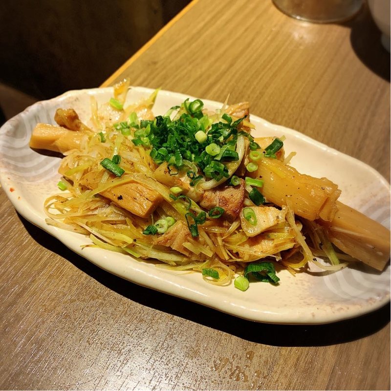 ネギメンマ叉焼(野方ホープ 中目黒店 )