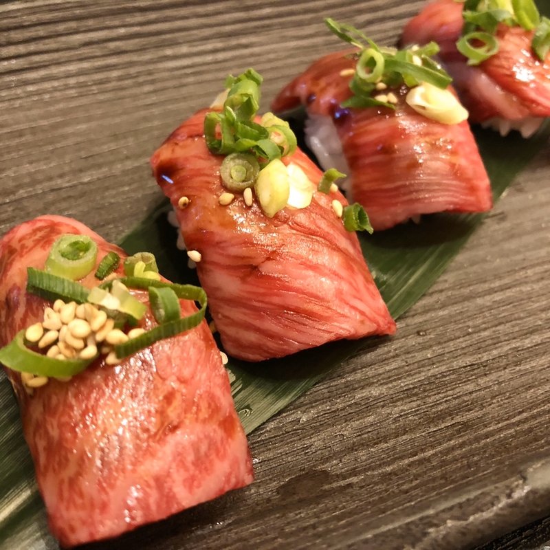 佐賀牛の握り(博多かんべえ 別邸 )