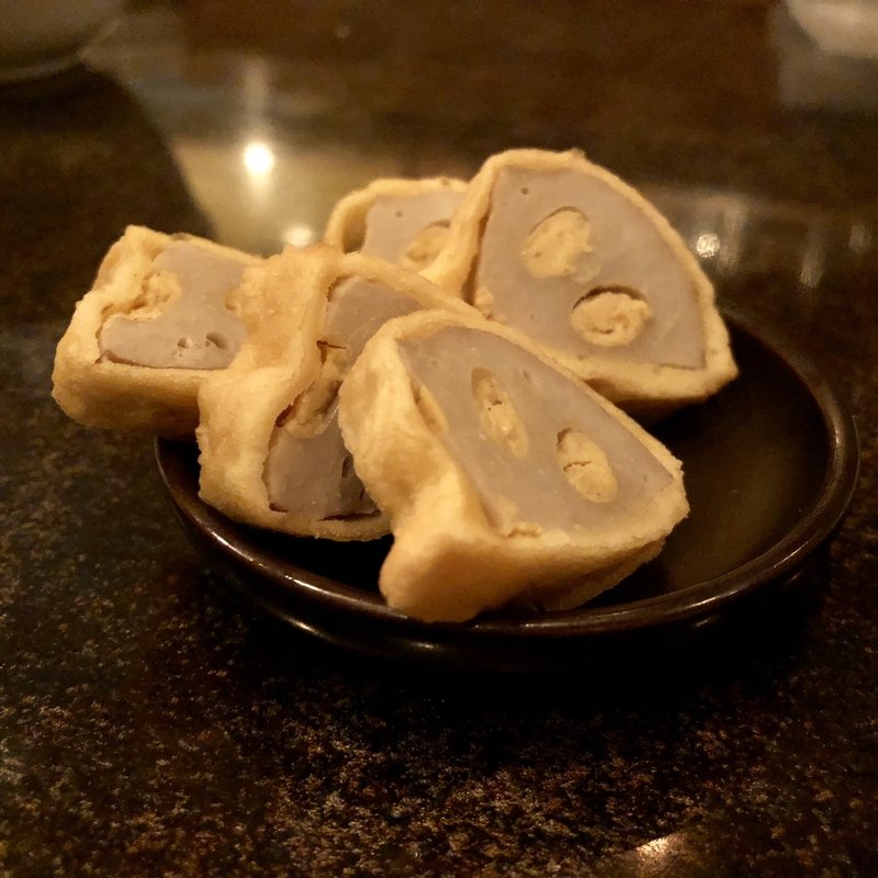 辛子蓮根(酒場ニュー百ちゃん)