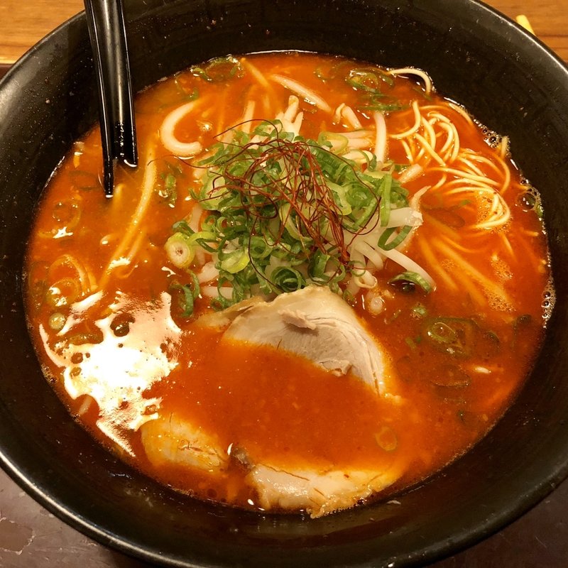 激辛ラーメン(めん吉 筑紫口ビル店 （めんきち）)