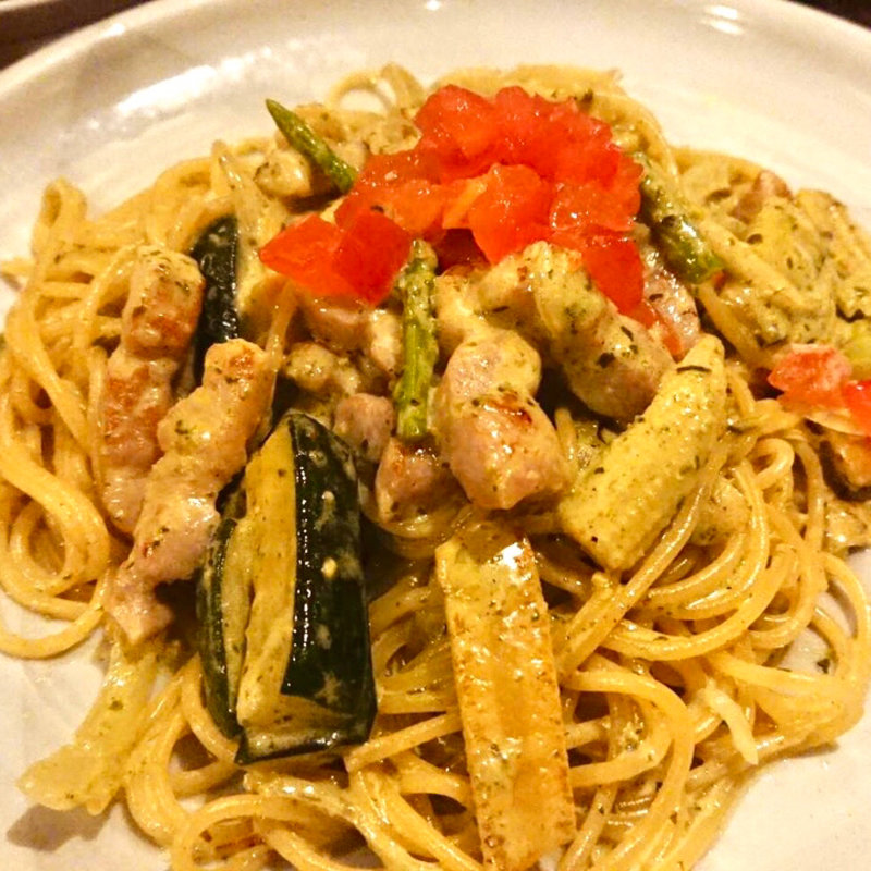 ジェノベーゼパスタ(奈多利庵)