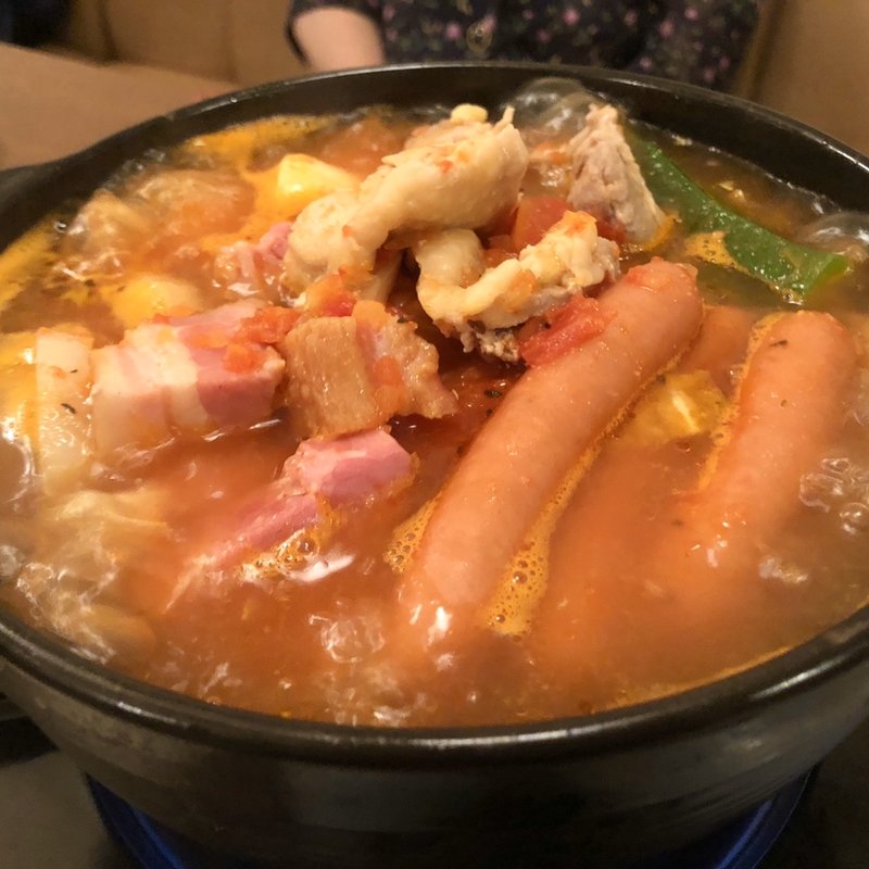 ラクレットチーズトマト鍋(チーズ酵房 Parme)