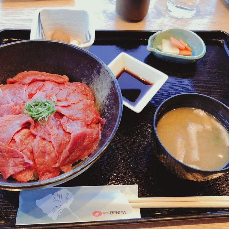 さくら丼(レストラン湖彩)