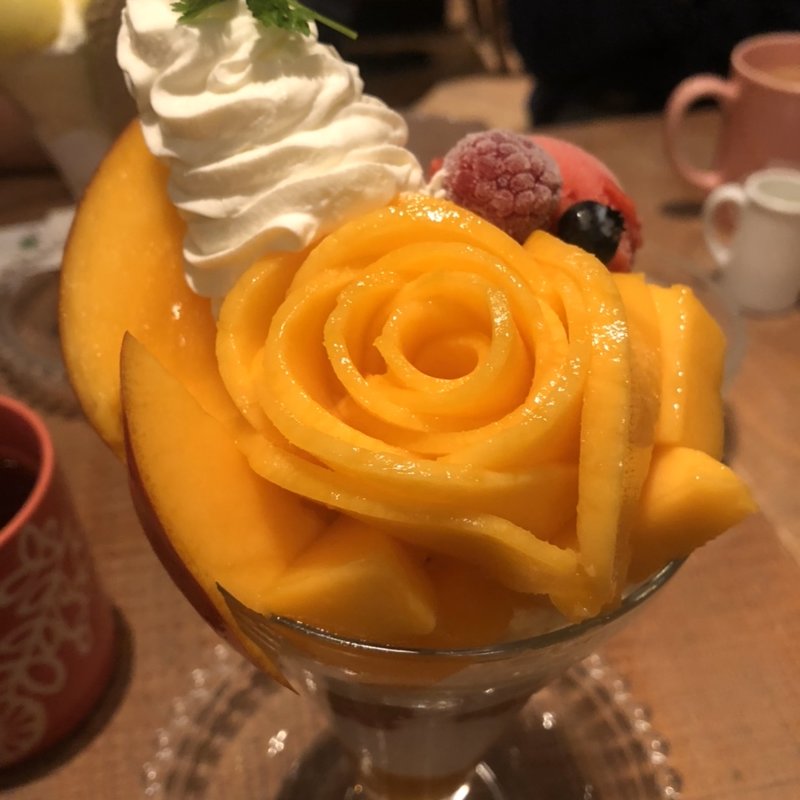 マンゴーパフェ(キャンベル・アーリー 博多店)