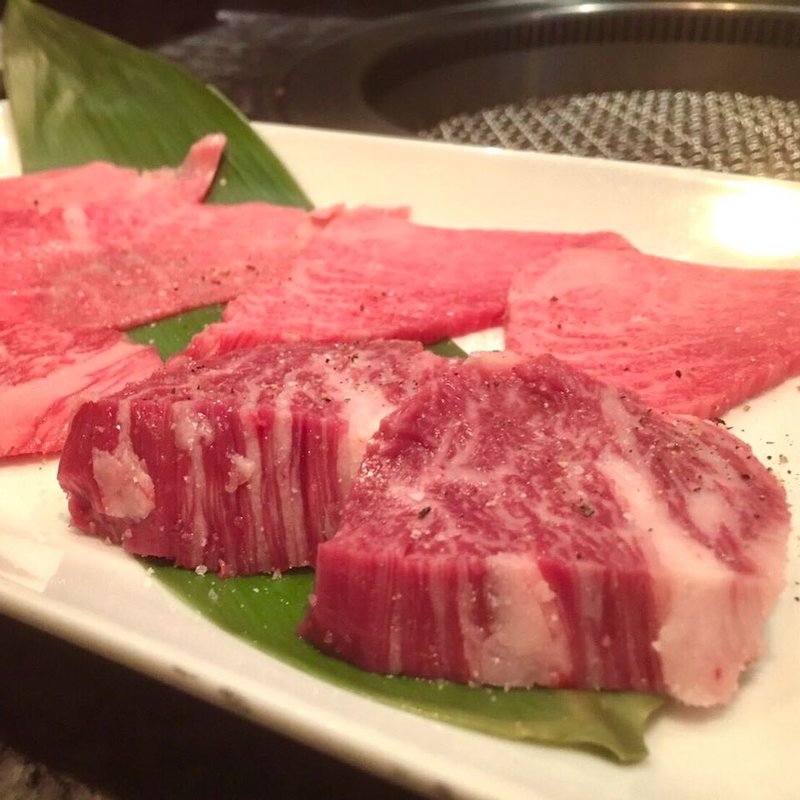 肉盛り合わせ(焼肉チャンピオン JR博多シティ店)