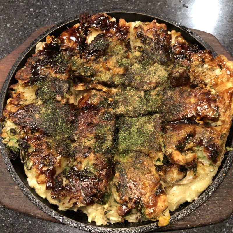 牡蠣お好み焼き　Lサイズ(こなやきっ廣)