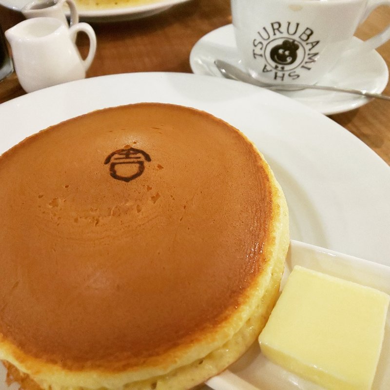 ホットケーキ2枚と450円ドリンク(ホットケーキ つるばみ舎)