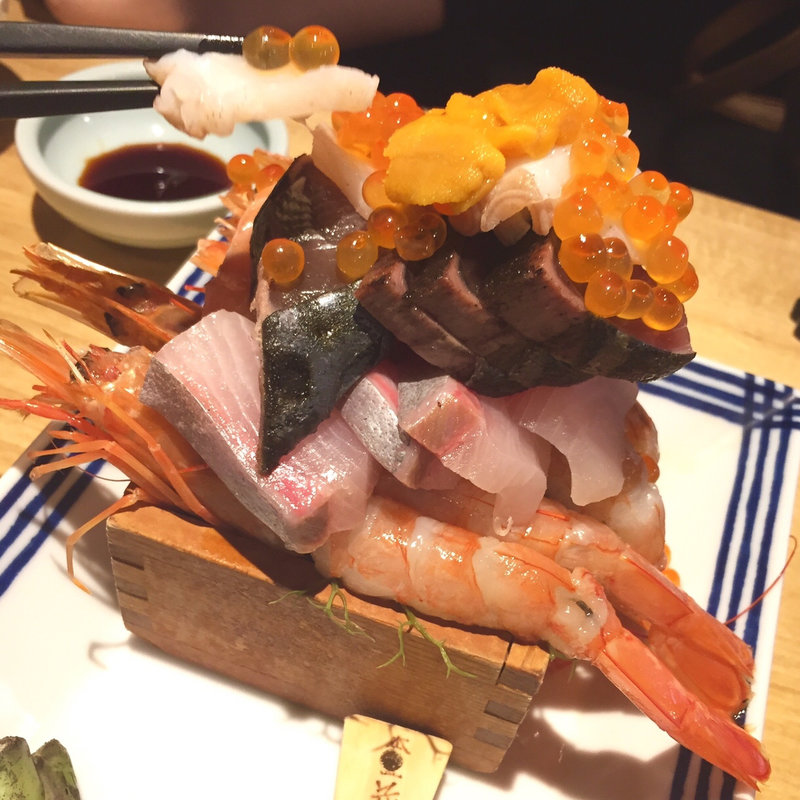 こぼれ升盛り(丸屋)