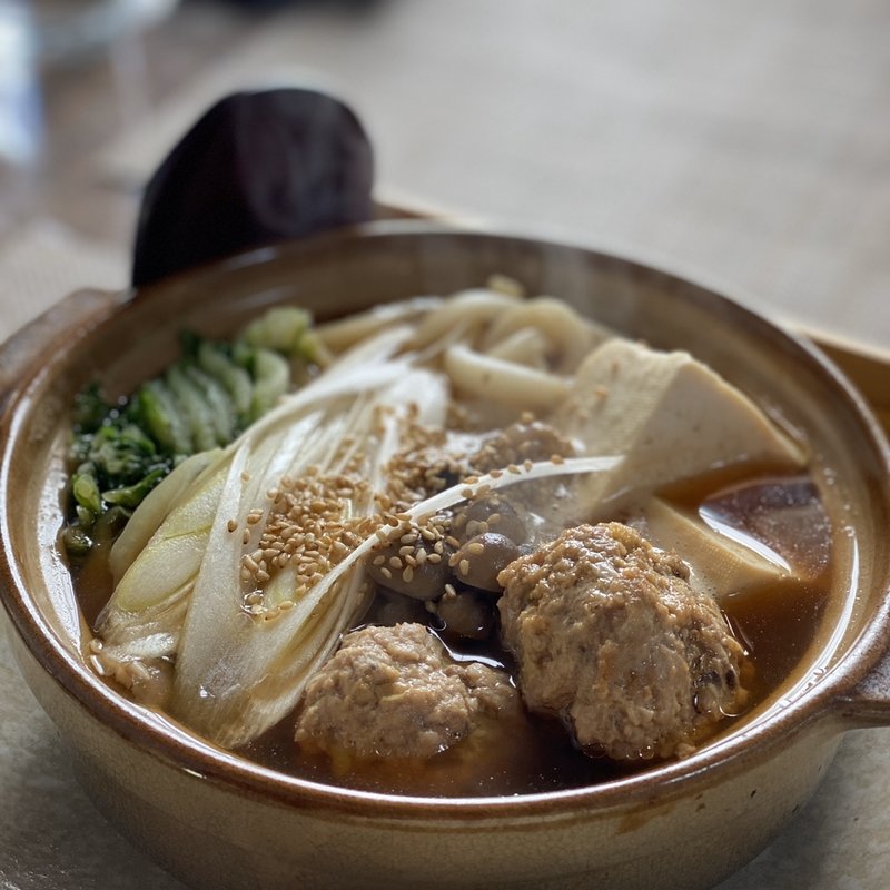 肉だんご鍋定食(ぷくぷく食堂 )