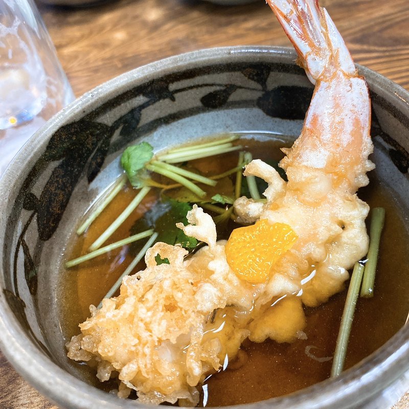 天ぬき(手打ち蕎麦 小倉庵)