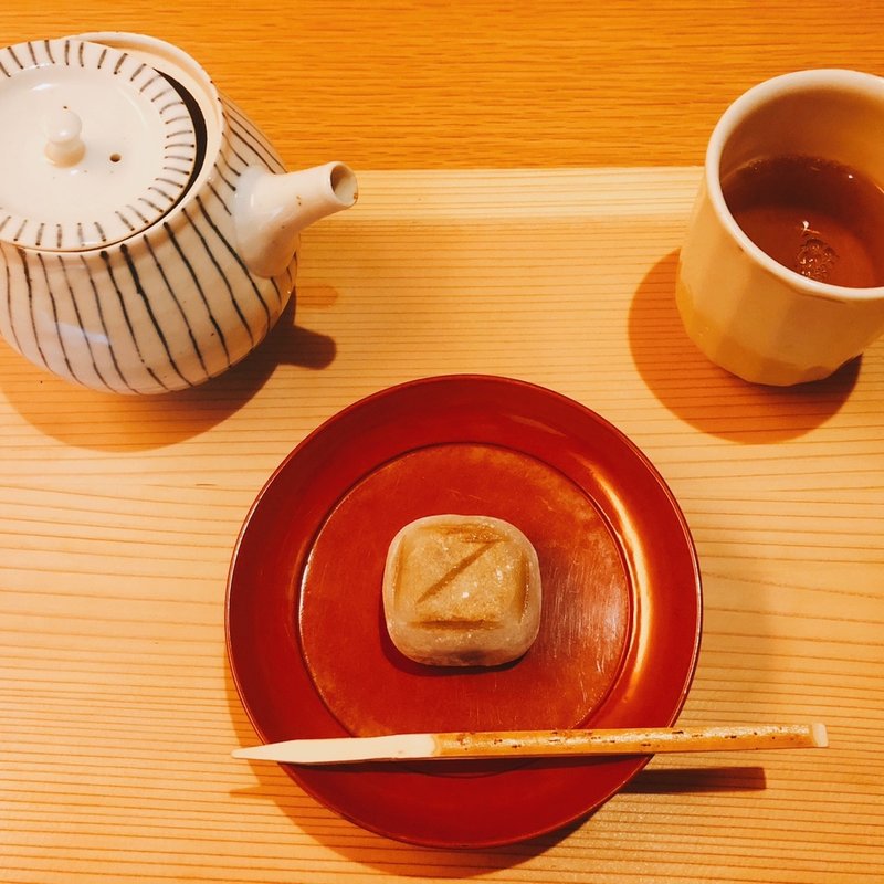 和菓子セット(遊中川　茶論)