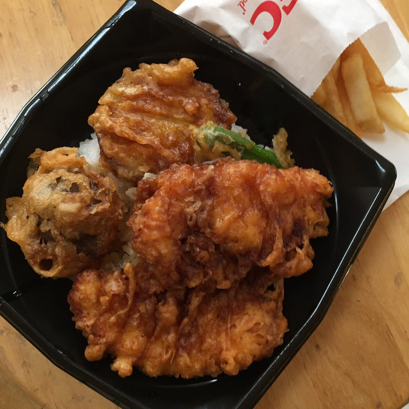 天丼(ケンタッキーフライドチキン浅草店)