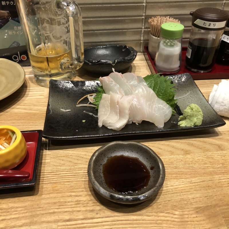 お造り 小盛り(鮮菜厨房 一心 はなれ いっぽ)