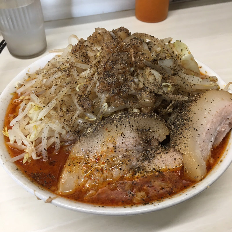 ラーメン並 炎(ラーメン荘 歴史を刻め 本店 )