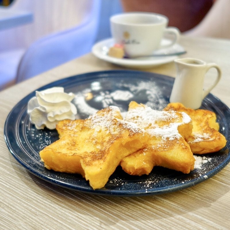 フレンチトースト　メープル(Cafe Eve)