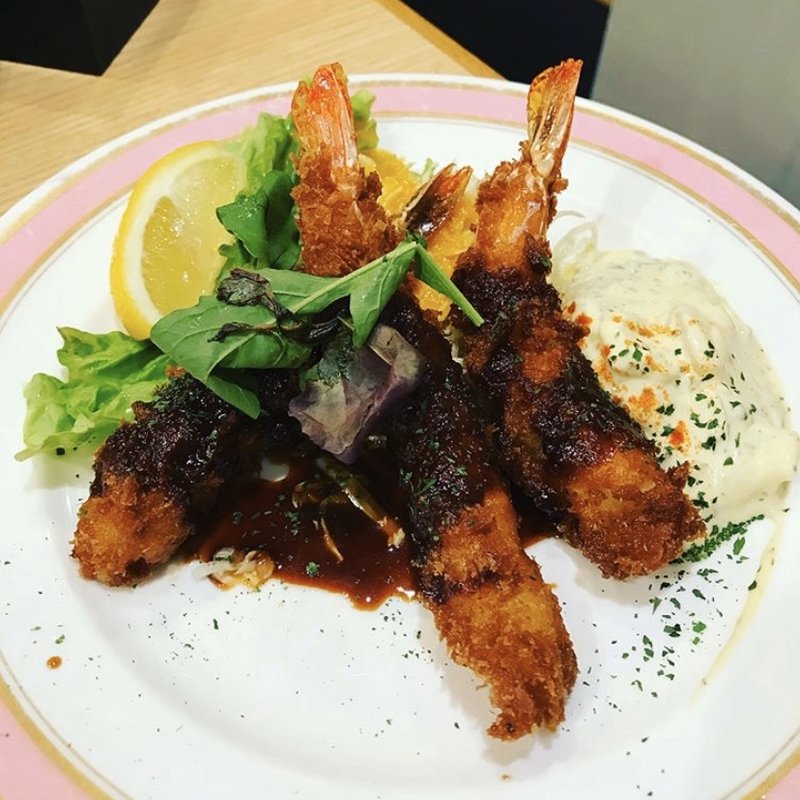 エビフライ(スタンドふじ)