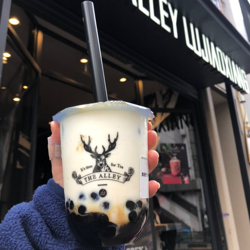 黒糖タピオカラテ(ジ・アレイ ルージャオシャン 渋谷店)