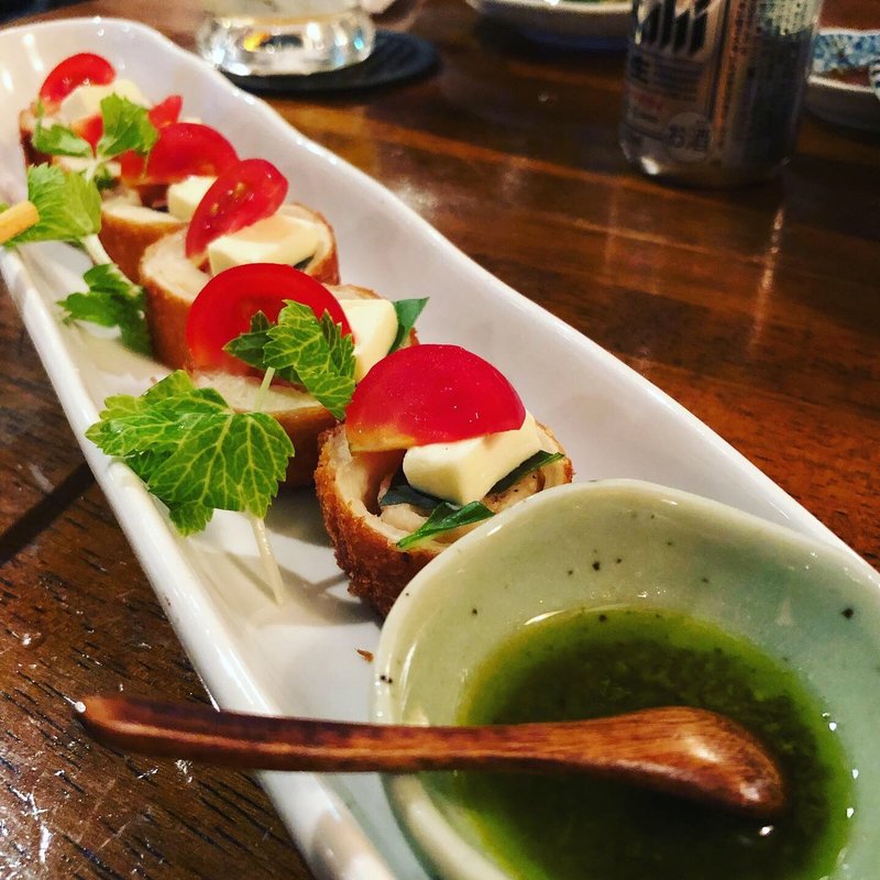 海老パン(高円寺ごちそう処 福は家)