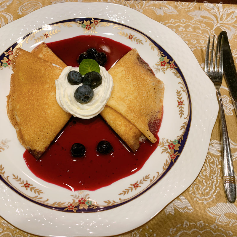 ブルーベリークレープ(くれーぷタカ)