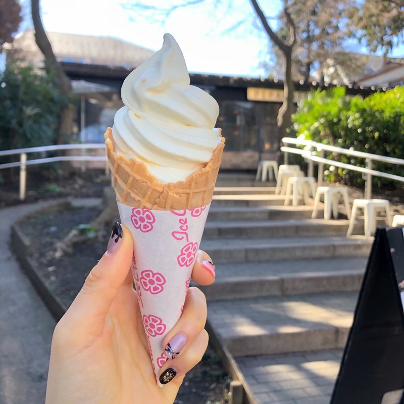 濃厚ソフトクリーム(ペパカフェフォレスト)