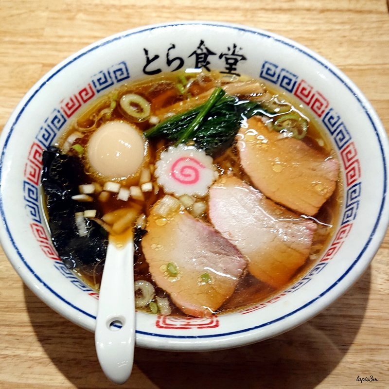 中華そば(とら食堂 福岡分店)