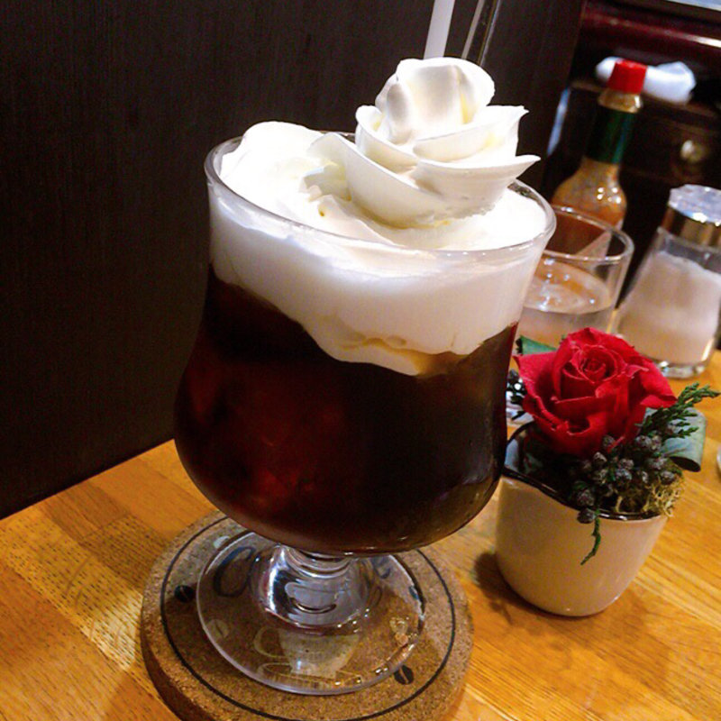 ウィンナーコーヒー(珈琲の店　Paris COFFEE)