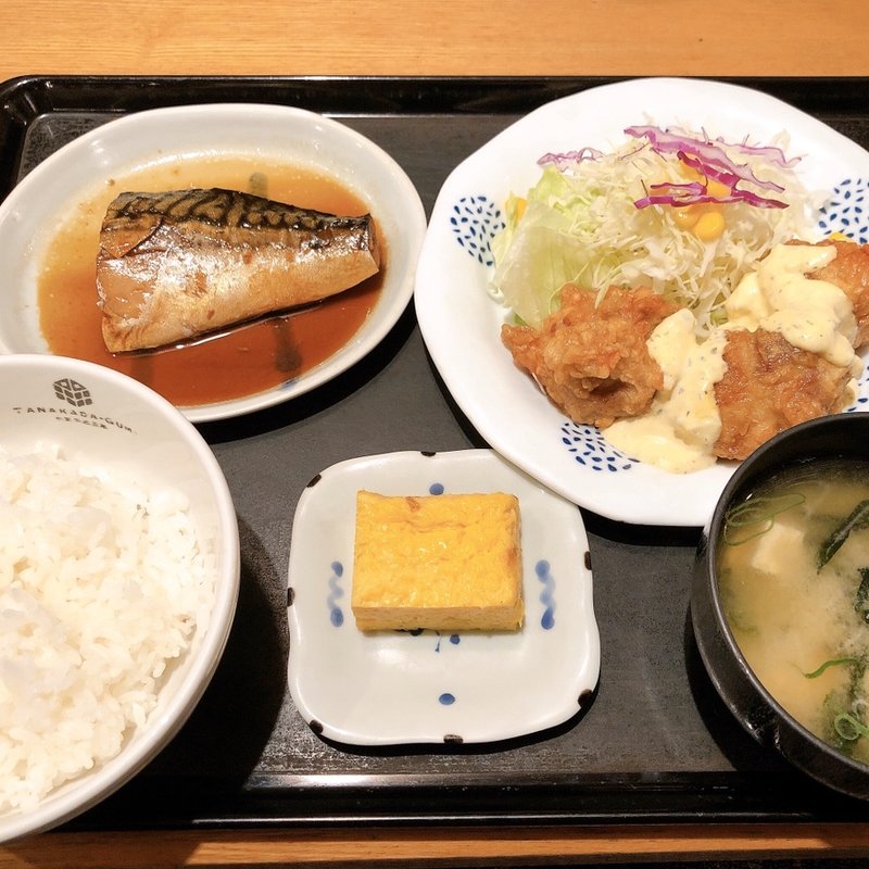チキン南蛮＆サバ煮(田中田)
