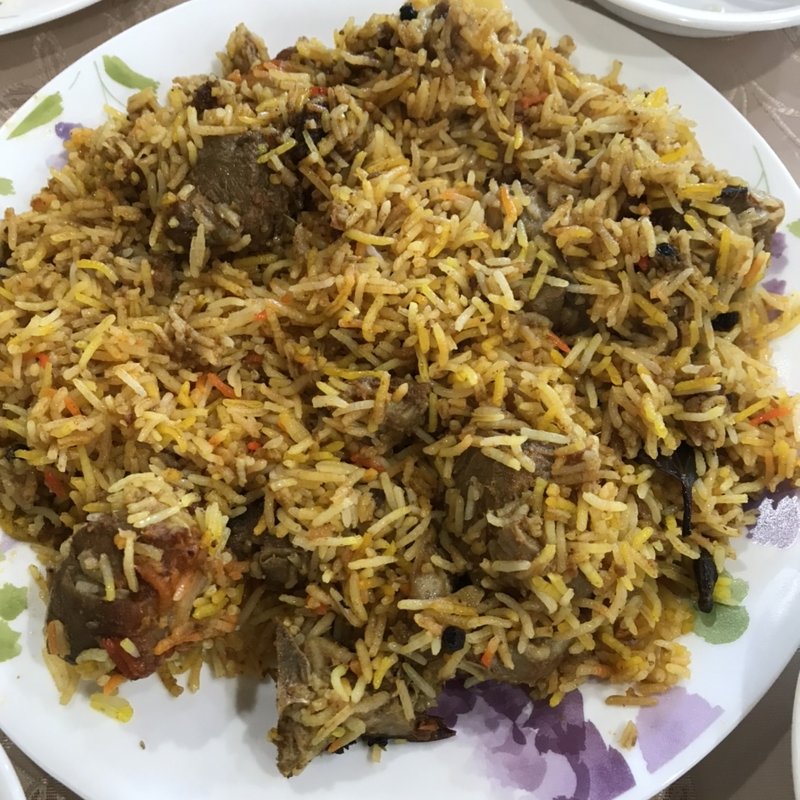 マトンビリヤニ(モンターズレストラン)