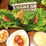 15種野菜と韓国焼肉セット(くるむ サンパ店 )