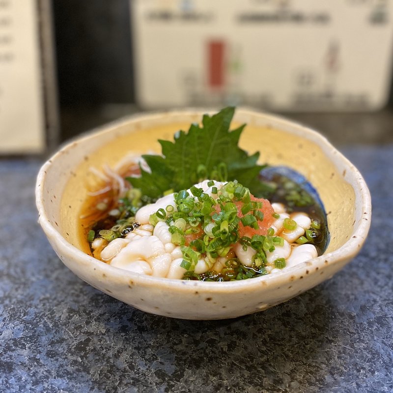 白子ポン酢(寿司奴 （すしやっこ）)